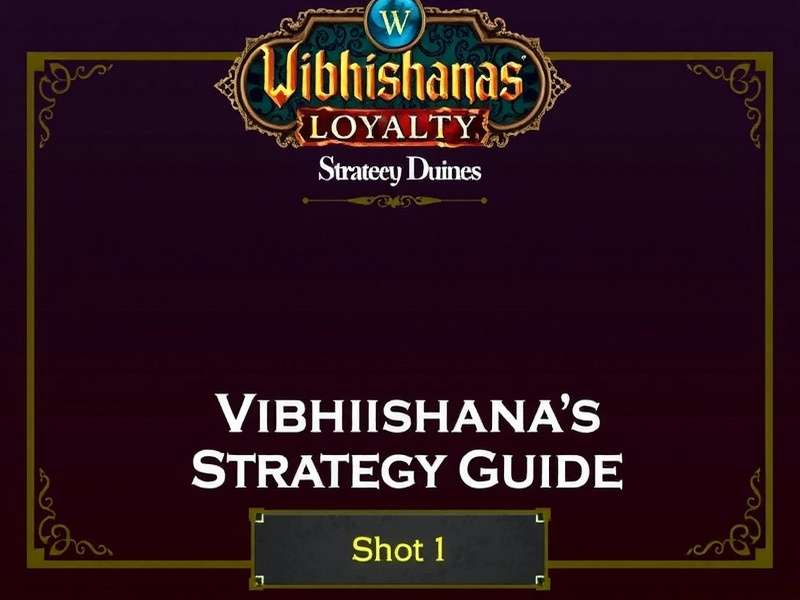 Vibhishana S Loyalty Strategies Vibhishana S Loyalty Strategy Guide